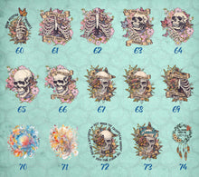Load image into Gallery viewer, Boho Hippie Goth Themed DTF Transfers