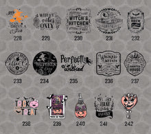 Load image into Gallery viewer, Halloween III Themed DTF Transfers