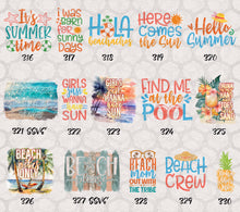 Load image into Gallery viewer, Summer Themed DTF Transfers IIII