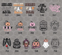 Load image into Gallery viewer, Halloween III Themed DTF Transfers