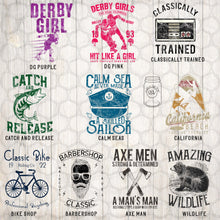 Load image into Gallery viewer, Free Sample of DTF Ready To Press Transfers- Set of 4 Types Direct to Film