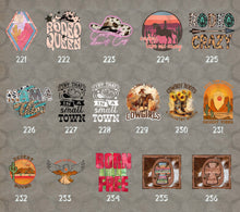 Load image into Gallery viewer, Country Chic, Western and Farm Life IV Themed DTF Transfers