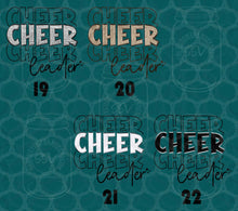 Load image into Gallery viewer, Cheer and Dance Themed DTF Transfers