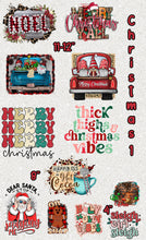 Load image into Gallery viewer, Pre Designed DTF Gang Sheet- Multiple Designs and Themes