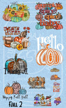 Load image into Gallery viewer, Pre Designed DTF Gang Sheet- Multiple Designs and Themes