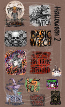 Load image into Gallery viewer, Pre Designed DTF Gang Sheet- Multiple Designs and Themes