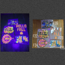 Load image into Gallery viewer, Fluorescent Glow Adult Size DTF- Clearance