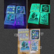 Load image into Gallery viewer, Fluorescent Glow Adult Size DTF- Clearance