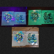 Load image into Gallery viewer, Fluorescent Glow Adult Size DTF- Clearance