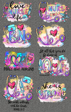 Load image into Gallery viewer, Pre Designed DTF Gang Sheet- Multiple Designs, Themes and Sizes