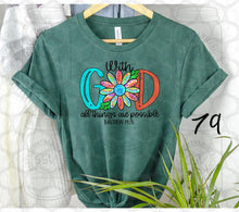 Load image into Gallery viewer, Faith and Inspirational Themed- Tees and Sweatshirts
