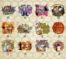 Load image into Gallery viewer, Halloween Themed DTF Transfers