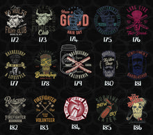 Load image into Gallery viewer, Classic TShirt Shop Shirt Designs DTF Transfers- II