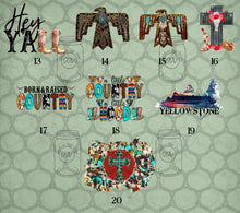 Load image into Gallery viewer, Country Chic, Western, Farm Life, Boho ll Themed- Tees and Sweatshirts