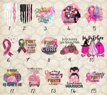 Load image into Gallery viewer, Cancer Awareness Themed DTF Transfers