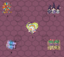 Load image into Gallery viewer, Boho Hippie Goth Themed DTF Transfers