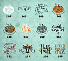 Load image into Gallery viewer, Fall Themed III- Tees and Sweatshirts