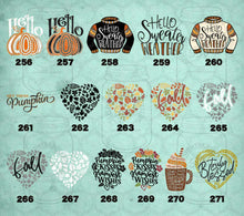 Load image into Gallery viewer, Fall Themed IV- Tees and Sweatshirts