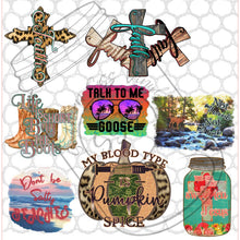 Load image into Gallery viewer, Ball Cap Raggy Hat Patch Mystery Box | Rag Patch for Hats, Visors, Can Coolers and Clothing