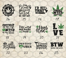 Load image into Gallery viewer, Because I Was High Weed Themed- Tees and Sweatshirts