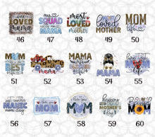 Load image into Gallery viewer, Mom, Mommy, Mum Themed DTF Transfers