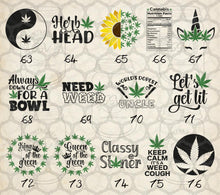 Load image into Gallery viewer, Because I Was High Weed Themed- Tees and Sweatshirts