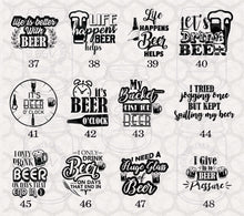 Load image into Gallery viewer, Adult Designs DTF Transfers- Drinking and Adult Content