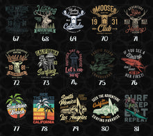 Load image into Gallery viewer, Classic TShirt Shop Shirt Designs DTF Transfers