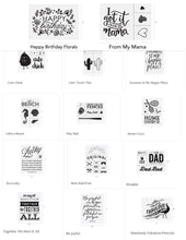 Load image into Gallery viewer, Ready to Ship Reusable Silkscreen Stencil- for Use On Tees, Glass, Tile and More