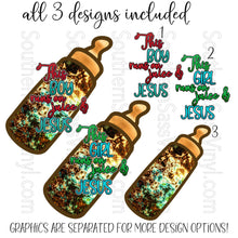 Load image into Gallery viewer, Jesus and Juice- PNG Clip Art Instant Digital Download