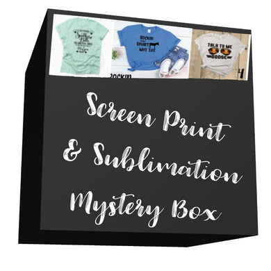 Screen Print and Sublimation Mystery Box