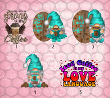 Load image into Gallery viewer, Coffee Tea and Coco Themed DTF Transfers