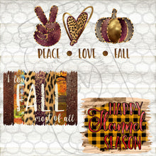 Load image into Gallery viewer, Fall Designs- PNG Clip Art Instant Digital Download