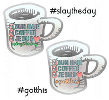Load image into Gallery viewer, # Jesus & Coffee- PNG Clip Art Instant Digital Download