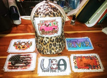 Load image into Gallery viewer, Ball Cap Raggy Hat Patch Mystery Box | Rag Patch for Hats, Visors, Can Coolers and Clothing