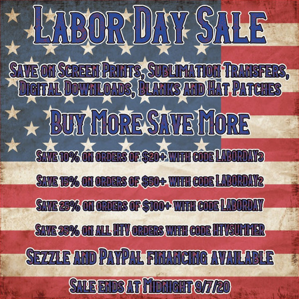 HUGE Labor Day Sale!