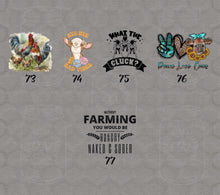 Load image into Gallery viewer, Farm Life Designs DTF Transfers