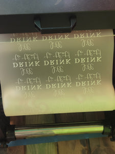 Custom Standard DTF Transfers By the Roll (nested/gang designs)- No Color Limit, Printed on Demand (Direct to Film)