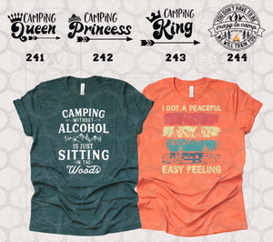Camping Tshirts