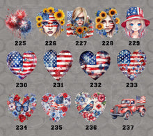 Load image into Gallery viewer, Patriotic Designs DTF Transfers IIl