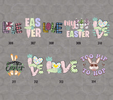 Load image into Gallery viewer, Spring, Easter, Mardi Gras and St Patricks Day 4- DTF Transfers