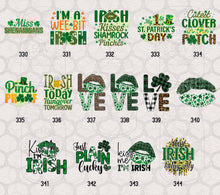 Load image into Gallery viewer, Spring, Easter, Mardi Gras and St Patricks Day 4- DTF Transfers