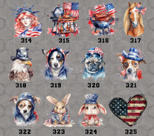 Load image into Gallery viewer, Patriotic Designs DTF Transfers IV