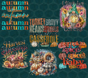 Pre Designed DTF Gang Sheet- Multiple Designs, Themes and Sizes