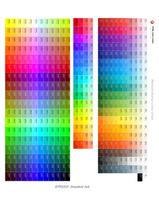Free Copy of HTML Color Chart DTF Ready To Press Transfers