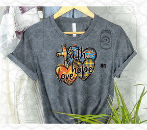 Faith and Inspirational Themed- Tees and Sweatshirts