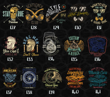 Load image into Gallery viewer, Classic TShirt Shop Shirt Designs DTF Transfers- II