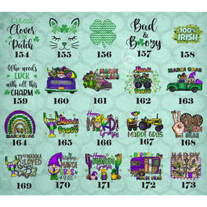 Spring, Easter, Mardi Gras and St Patricks Day II- Tees and Sweatshirts
