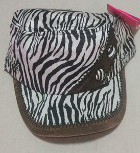 Zebra Print Hat
