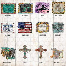 Load image into Gallery viewer, Country Chic, Western, Farm Life Themed Sublimation Transfers
